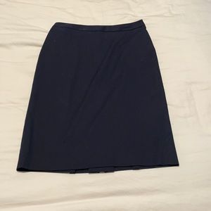 J Crew Navy Skirt